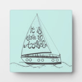 Es ist Zeit zu reisen Fotoplatte (Vorderseite)