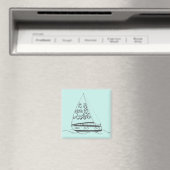 Es ist Zeit zu reisen Magnet (In Situ (Geschirrspüler))