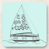 Es ist Zeit zu reisen Untersetzer (Vorderseite)