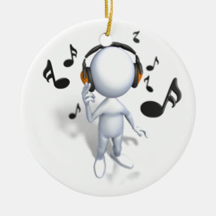 Es ist Zeit zu stauen Keramik Ornament