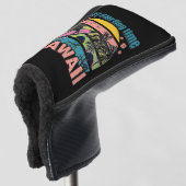 Es ist Zeit zu surfen - Hawaii Golf Headcover (3/4 Vorderseite)