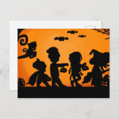 Es ist Zeit zu tricken oder zu behandeln Postkarte (Vorne/Hinten)