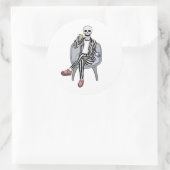 Es ist Zeit zum Party Runder Aufkleber (Tasche)