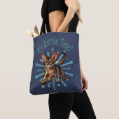 Es ist Zoomie Time Abyssinian Cat Tasche (Von Nahem)