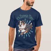 Es ist Zoomie Time Australian Shepherd T-Shirt (Vorderseite)