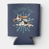Es ist Zoomie Time Beagle Dosenkühler (Vorderseite)