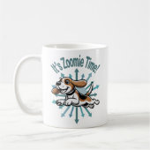 Es ist Zoomie Time Beagle Kaffeetasse (Links)