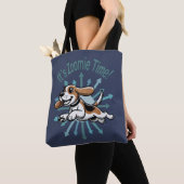 Es ist Zoomie Time Beagle Tasche (Von Nahem)