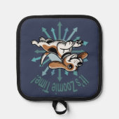 Es ist Zoomie Time Beagle Topflappen (Vorderseite)