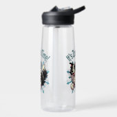 Es ist Zoomie Time Border Collie Trinkflasche (Links)