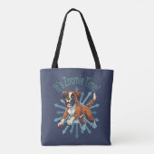 Es ist Zoomie Time Boxer Tasche (Rückseite)