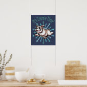 Es ist Zoomie Time Bulldog Poster (Küche)