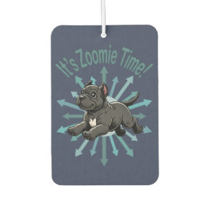 Es ist Zoomie Time Cane Corso Autolufterfrischer