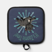 Es ist Zoomie Time Cane Corso Topflappen (Vorderseite)