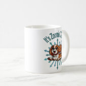 Es ist Zoomie Time Cavalier Spaniel Kaffeetasse (VorderseiteRechts)