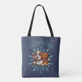 Es ist Zoomie Time Cavalier Spaniel Tasche (Rückseite)