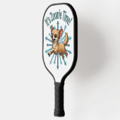Es ist Zoomie Time Chihuahua Pickleball Schläger (Links)