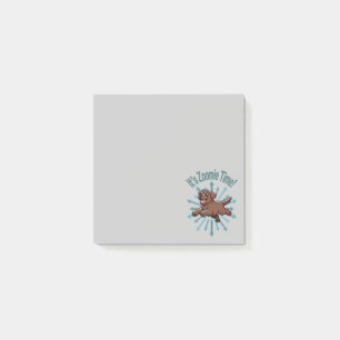 Es ist Zoomie Time Chocolate Labrador Post-it Klebezettel