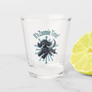 Es ist Zoomie Time Cocker Spaniel Schnapsglas