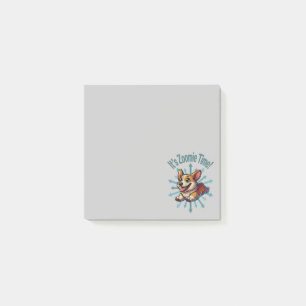 Es ist Zoomie Time Corgi Post-it Klebezettel