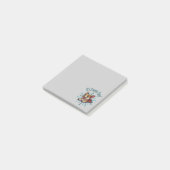 Es ist Zoomie Time Corgi Post-it Klebezettel (angewinkelt)