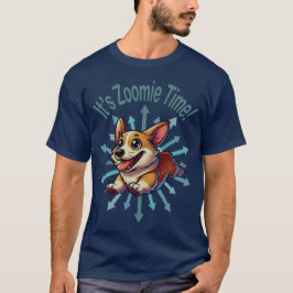 Es ist Zoomie Time Corgi T-Shirt