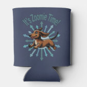 Es ist Zoomie Time Dackel Dosenkühler (Rückseite)