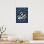 Es ist Zoomie Time Dalmatiner Poster (Küche)