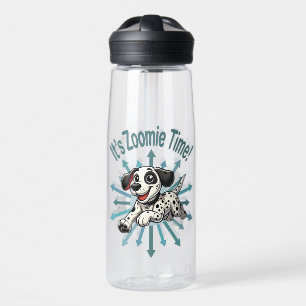 Es ist Zoomie Time Dalmatiner Trinkflasche