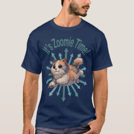 Es ist Zoomie Time Dilute Calico Cat T-Shirt