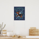 Es ist Zoomie Time Doberman Pincher Poster (Küche)