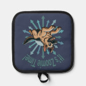 Es ist Zoomie Time German Shepherd Topflappen (Vorderseite)