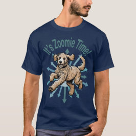 Es ist Zoomie Time Golden Doodle T-Shirt