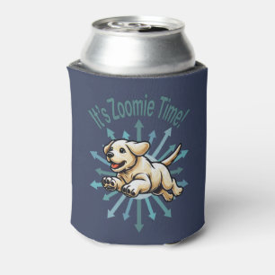 Es ist Zoomie Time Golden Labrador Dosenkühler