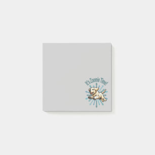 Es ist Zoomie Time Golden Labrador Post-it Klebezettel