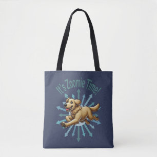 Es ist Zoomie Time Golden Retriever Tasche