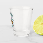Es ist Zoomie Time Great Dane Schnapsglas (Rechts)