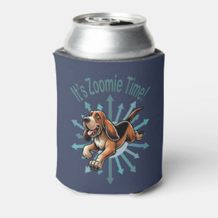 Es ist Zoomie Time Hound Dog Dosenkühler