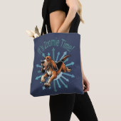 Es ist Zoomie Time Hound Dog Tasche (Von Nahem)