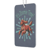 Es ist Zoomie Time Irish Setter Autolufterfrischer (Links)