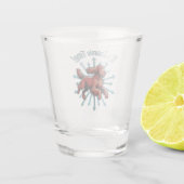 Es ist Zoomie Time Irish Setter Schnapsglas (Rückseite)