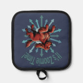 Es ist Zoomie Time Irish Setter Topflappen (Vorderseite)