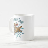 Es ist Zoomie Time Medium als Mutt Kaffeetasse (Vorderseite Links)