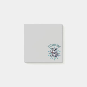 Es ist Zoomie Time Miniature Schnauzer Post-it Klebezettel