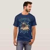 Es ist Zoomie Time Mops T-Shirt (Vorne ganz)