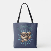 Es ist Zoomie Time Pekingese Tasche (Rückseite)