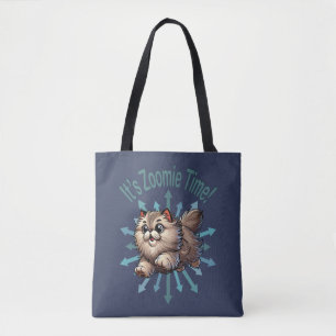 Es ist Zoomie Time Persian Cat Tasche