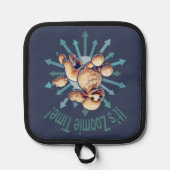 Es ist Zoomie Time Poodle Topflappen (Vorderseite)