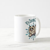 Es ist Zoomie Time Ragdoll Cat Kaffeetasse (VorderseiteRechts)