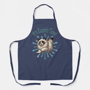 Es ist Zoomie Time Ragdoll Cat Schürze